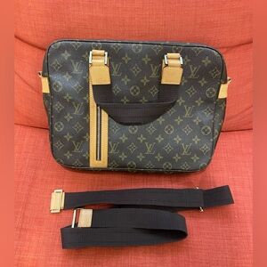 Louis Vuitton Bosphore Brown Monogram Bag